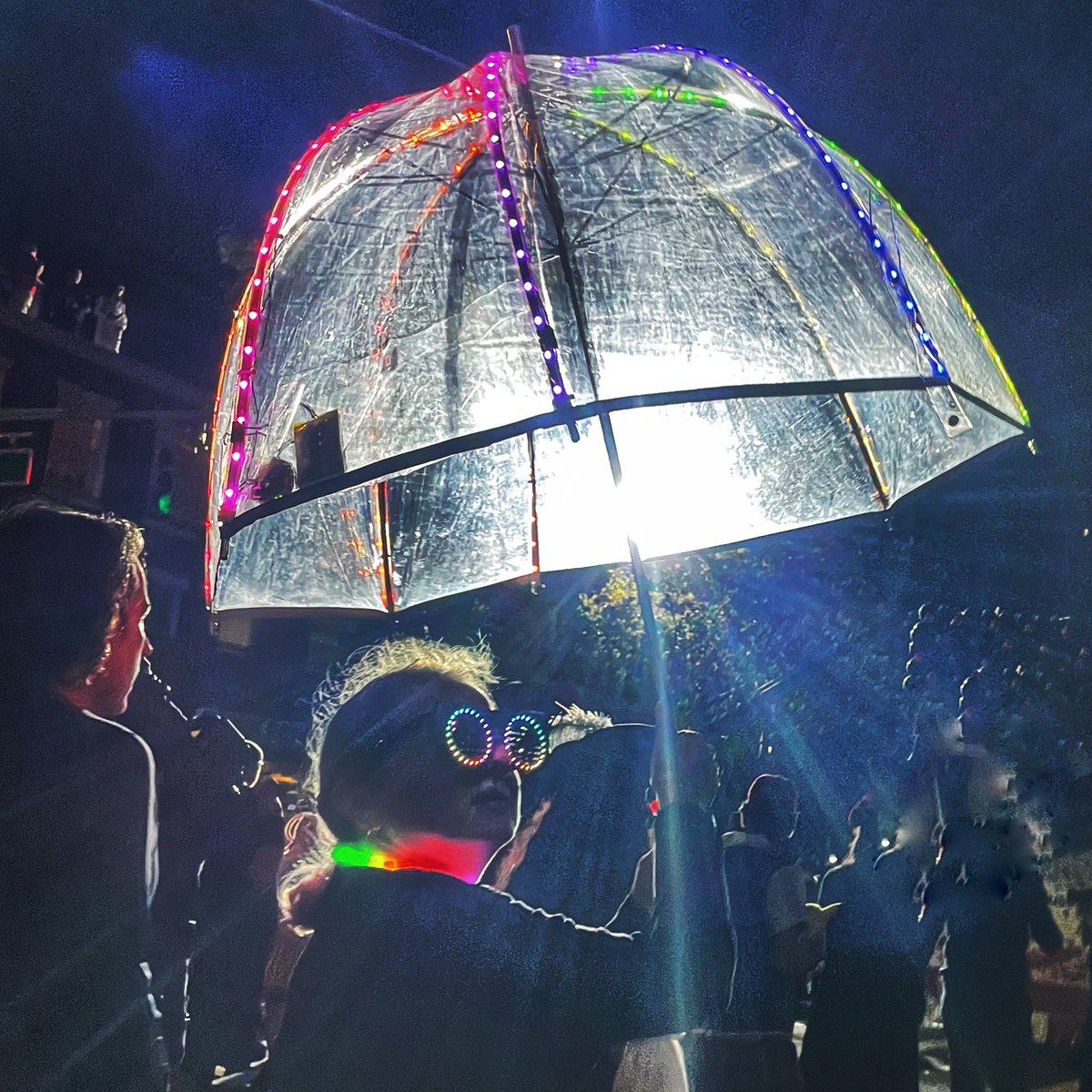 Erin St. Blaine (@firepixie) on Twitter photo Love this shot of Limor dressed a <a href="/adafruit/">adafruit industries</a> for Halloween. She sure classed up the parade. #electronichalloween #adafruit #florabrella #neopixels Love this shot of Limor dressed a <a href="/adafruit/">adafruit industries</a> for Halloween. She sure classed up the parade. #electronichalloween #adafruit #florabrella #neopixels