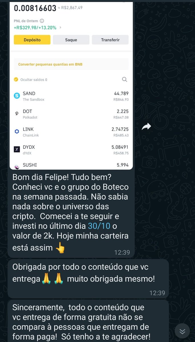 M3deirosFelipe's tweet photo. Boteco cripto é isso 👇 https://t.co/Ltdo7XOTKo