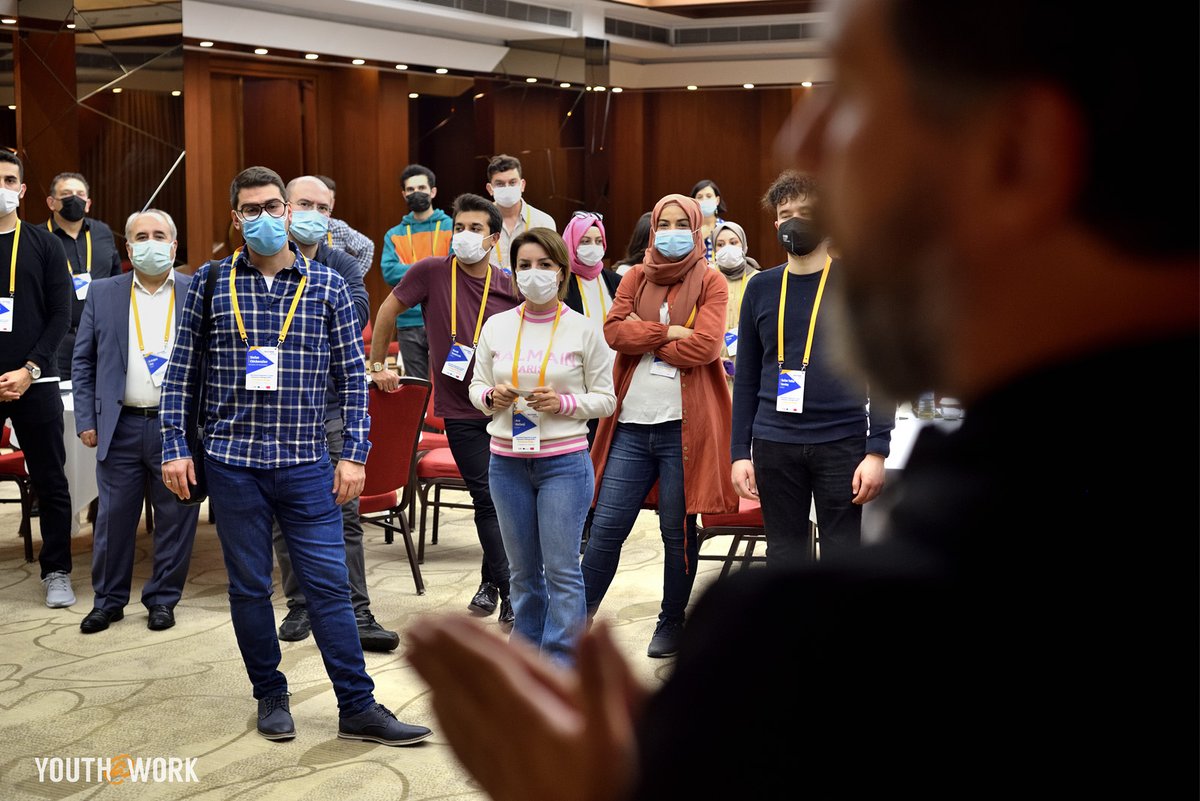 euyouthatwork's tweet photo. What a better way to #meet and #interact with each other, than a dedicated #networking session?
The participants are now taking the time to get to know each other and make a first step on how to set a reliable future cooperation with each other.
#YouthatWorkEU #ISYEC @ulusalajans https://t.co/S3fYxMtVnt