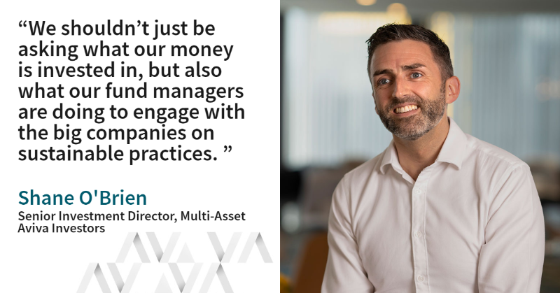 AvivaBusiness's tweet photo. 🌍 Could pension power be our best defence against climate change?

@avivainvestors' Shane O'Brien discusses the power of pensions and how we can all do our bit to help climate change 👇

#COP26 #ClimateAction #TogetherForOurPlanet