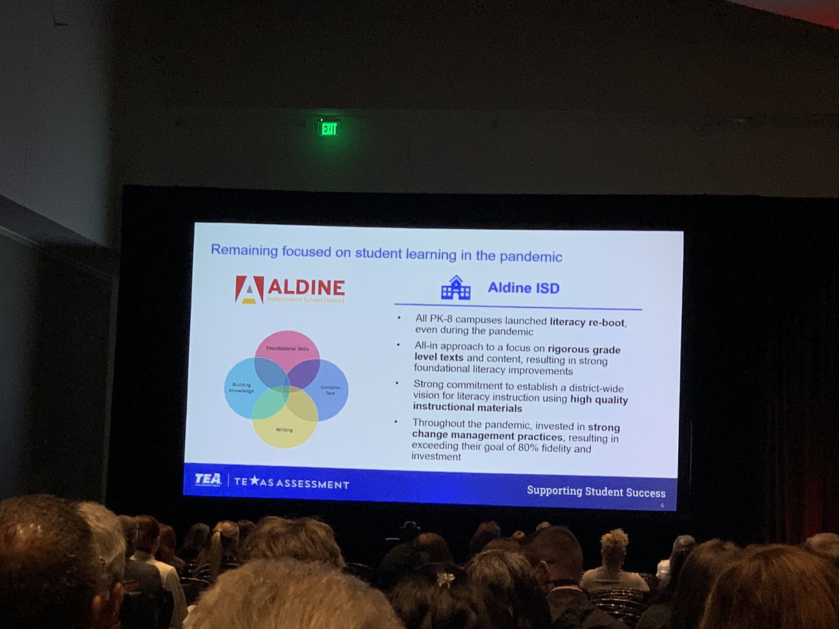 AISD_SA's tweet photo. Texas Commissioner of Education, Mike Morath, highlighted @AldineISD and how the district is remaining focused on student learning in the pandemic during his 2021 TAC Conference closing speech! #AldineForward @RachelJHaller @KatieGomez19 @TraylorKappelle @DRodAldine @drgoffney https://t.co/2VAQBZsmTw