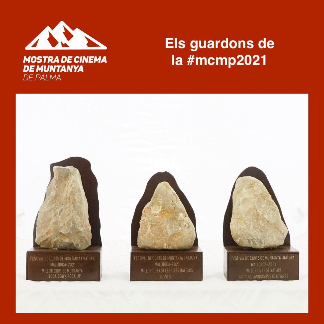 palmamuntanya's tweet photo. Guardons de la #mcmp2021 per a:
#meltinglandscapesglaciers de #pepemolinacruz
@UlissesDoc de @boverpalma i
#lockdownrockup de #nicohambleton
#premis2021 #guardons https://t.co/AdotiU7rDs