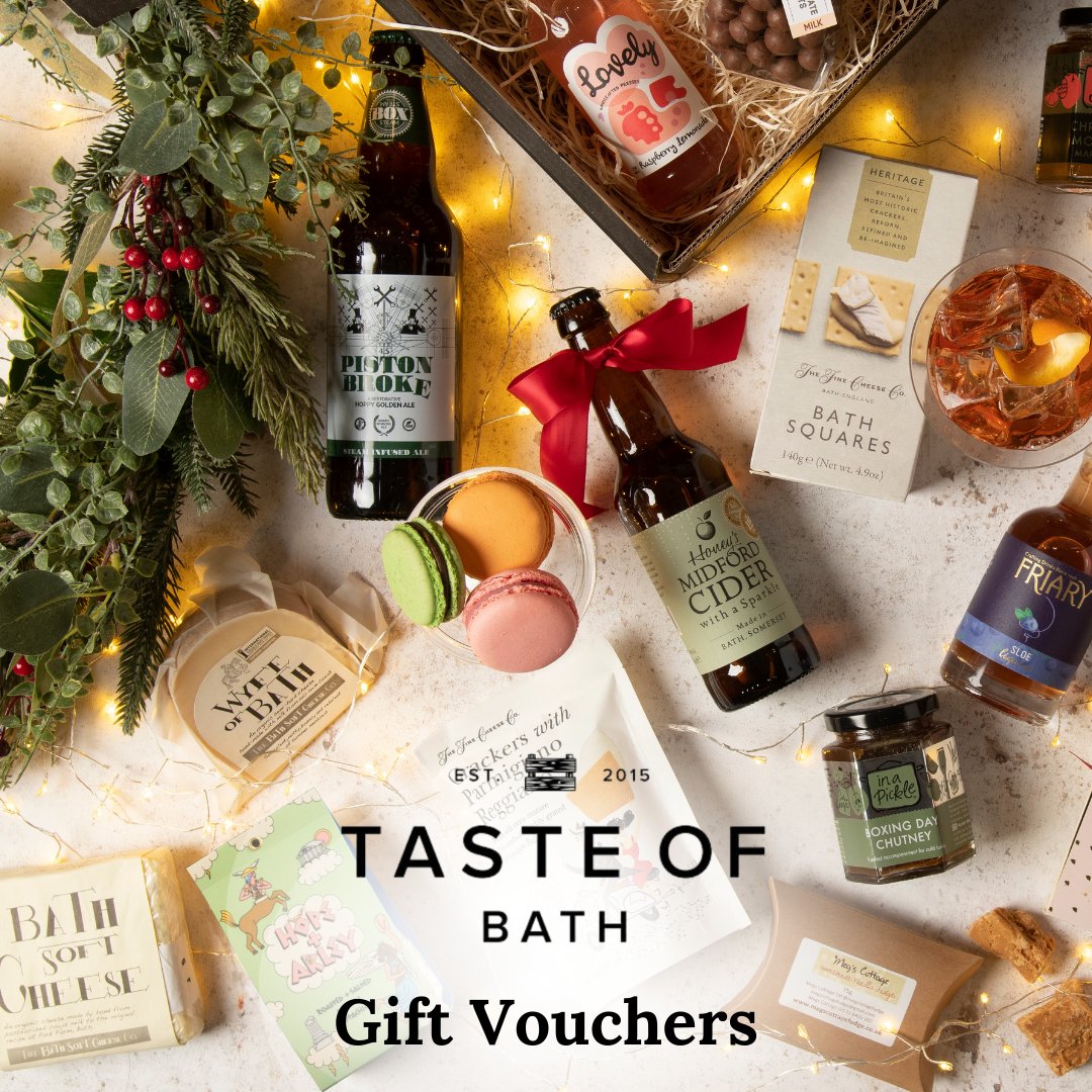 Our branded gift vouchers are super easy to organise & personalised, just provide your logo & let us know the monetary values you'd like, & you will receive a digital voucher to print, or send on.
Just contact helen@taste-of.co.uk to order.
#bathfood #businessgifts #staffrewards