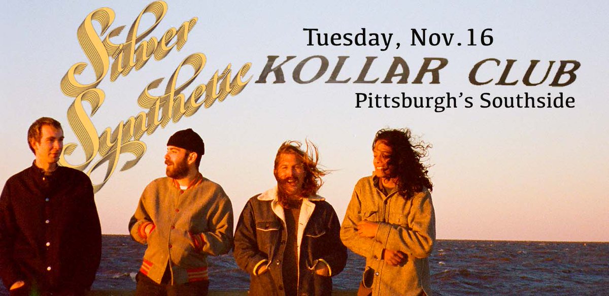 We're excited to be bringing from New Orleans @thirdmanrecords recording artist #silversynthetic to the <a href="/Kollar_Club/">KOLLAR  CLUB</a> on Tuesday the 16th. They released one of our favorite albums of the year. It's only $12 and the beers are cheap!