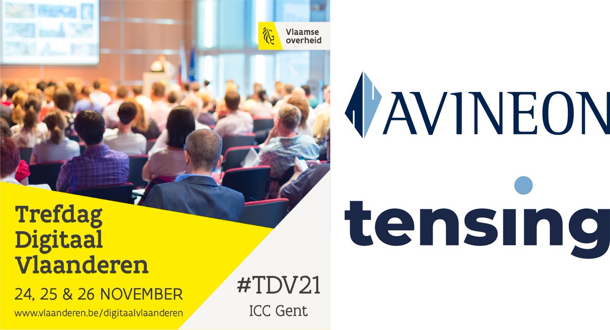 Ontdek samen met ons de rol van #digitalisering, #technologie, en #data in het bouwen van de #digitale #overheid, #smartcties en #utilities van morgen. 
Bezoek ons op #TDV2021 in het ICC in Gent tussen 24 en 26 november. Meer info : 
vlaanderen.be/digitaal-vlaan…