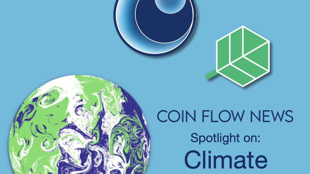 CoinFlowNews's tweet image. Visit our website now to learn more about the role of crypto in climate action.

coinflownews.com

#Crypto #Cryptocurrency #Blockchain #NFT #COP26 #CCA #ClimateChange #ClimateCrisis #Decarbonisation #Tech #GreenTech #Algorand #Enjin  #SingleEarth #LithToken #GreenCrypto