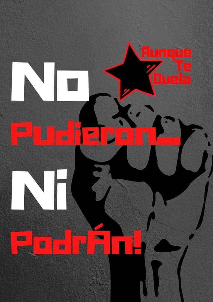 NO PUDIERON, NI PODRÁN.
#UnidadParaLaProsperidad 
#FuerzaDePuebloQueVence 
#VacunandonosPuebloQueVence