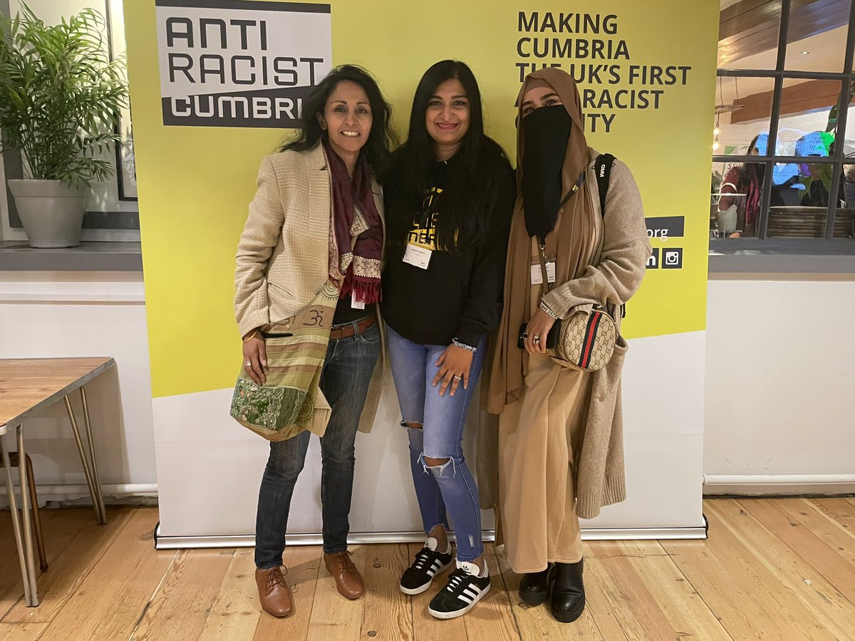 AneelaMckenna's tweet photo. Making connections with my South Asian sisters, @amiraaaa_p and Zainab leading the change in diversifying the outdoors @antiracistcmbra #ARCsummit https://t.co/hfyT9D1Puc