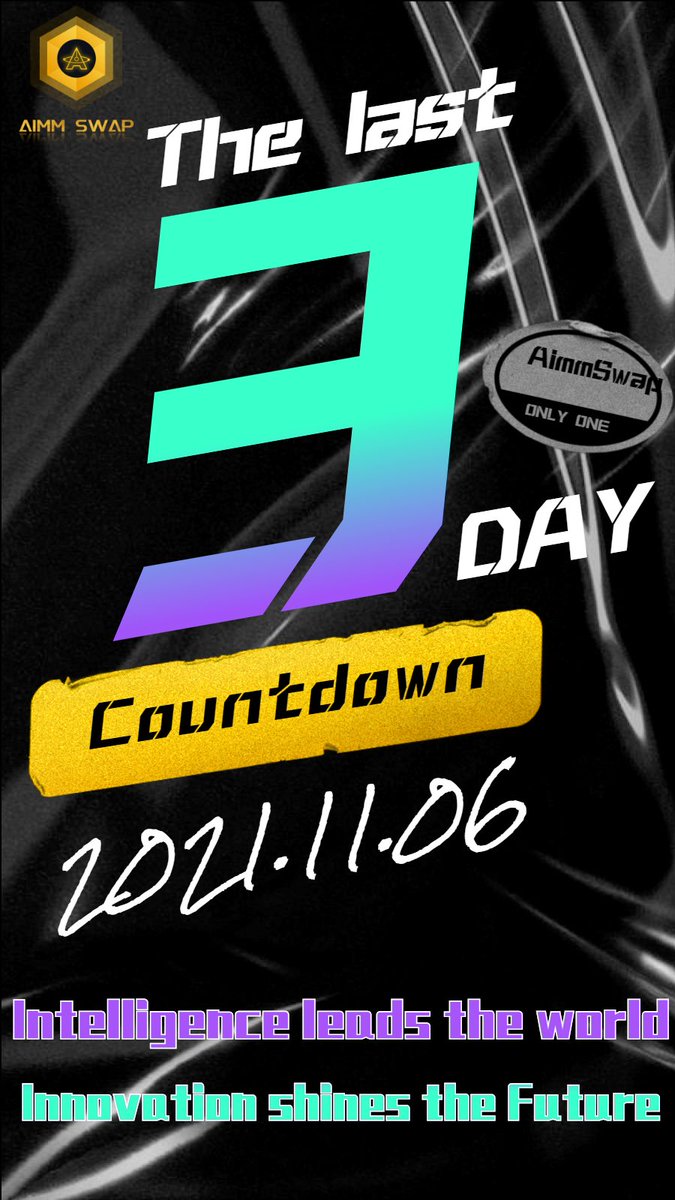 aimm_coin's tweet photo. #AIMMSWAP
🌎🌍🌏The international version DAPP

⏰🚀The launch countdown is 3 days

#BSC Binance Eco Fund invests in super unicorns
Binance chain is the world's first intelligent market-making agreement🥇

$AIMM intelligence leads the world🗺️🔥 https://t.co/re0TwKIimN