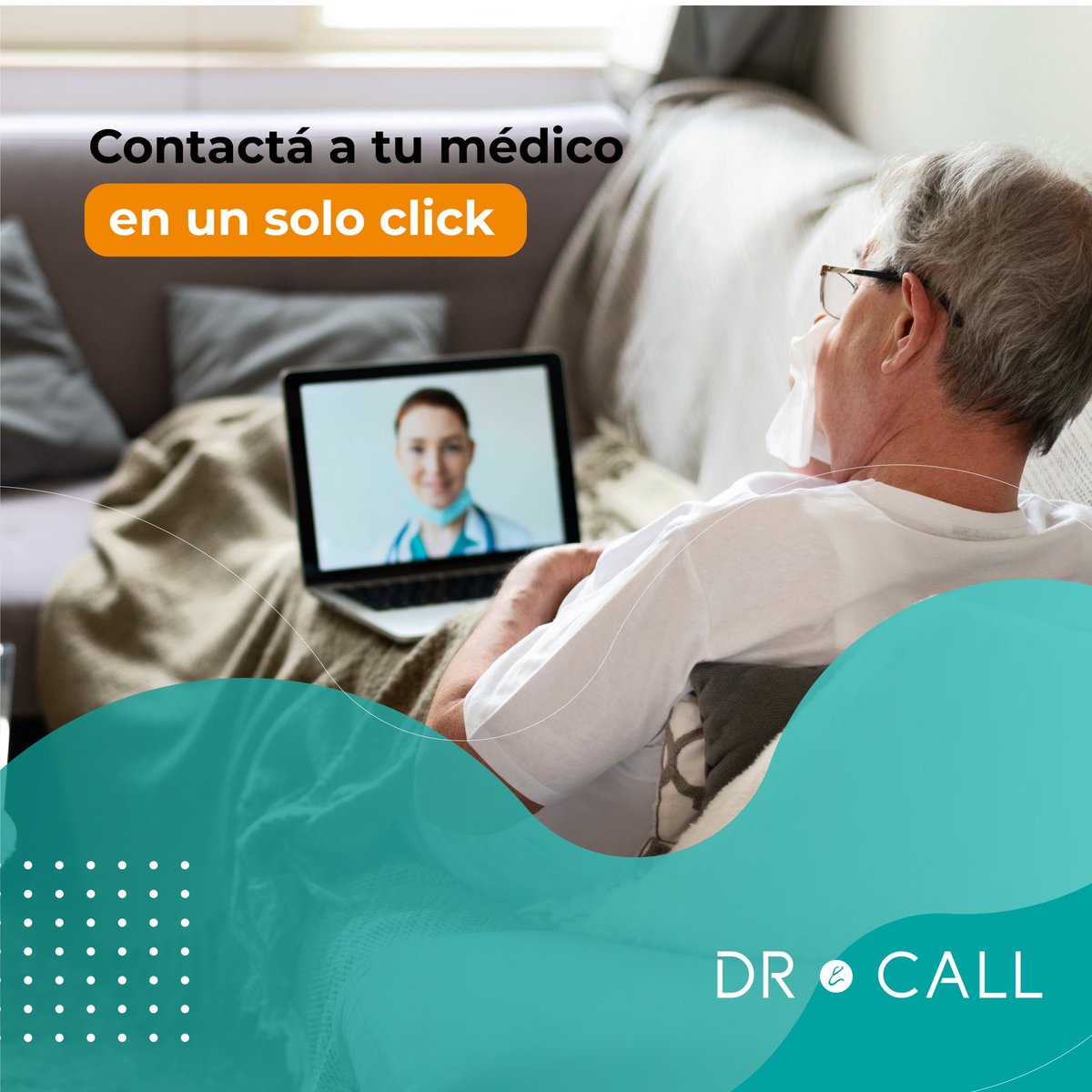 DrCallOk's tweet photo. 🩺A un solo clic de tu médico de confianza 

🏠Sin esperar o tener que ir hasta el hospital,con Dr Call, vas a poder hacer videollamada desde el sillón.

✅Descargá la app Gratis, pedile el código Dr Call a tu médico, y solicitale un turno ¡rápido y fácil! 

#DrCall #telemedicina https://t.co/mA3yGhcDUZ