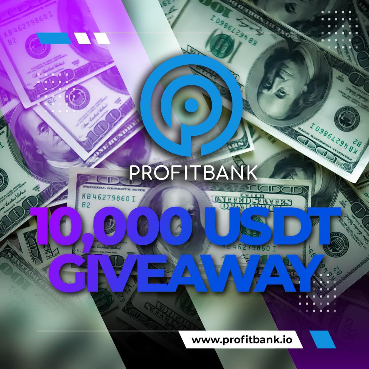 profitbankcoin's tweet image. To celebrate a successful launch we are giving away 10,000 USDT # how to enter 👇🏼👇🏼👇🏼👇🏼

Like, retweet and tag Profit Bank. Visit out website and join the Profit Bank telegram group.

Visit: profitbank.io 

#cryptogiveaway #cryptocurrency #Telegram #crypto #ToTheMoon