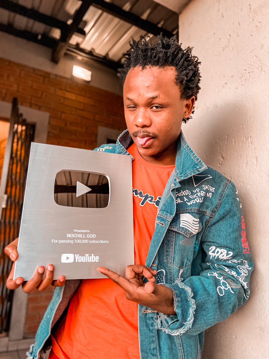 NOCHILL_GOD's tweet photo. Congratulations to #nochillgod .. YouTube 100k silver Plaque Award https://t.co/hjj0dhZ6JA