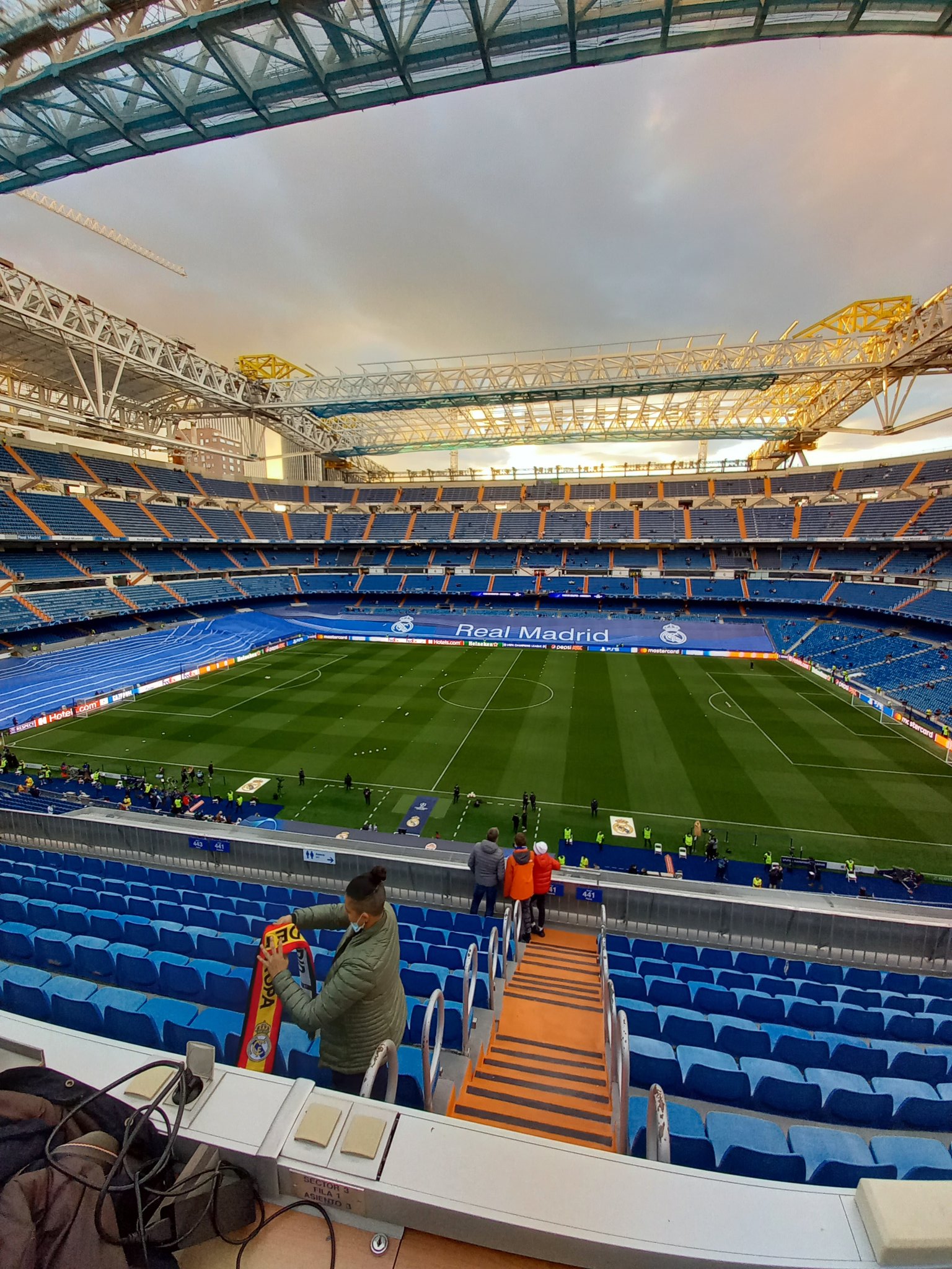 Real Madrid New Stadium: Stunning look of the Santiago Bernabeu from the inside