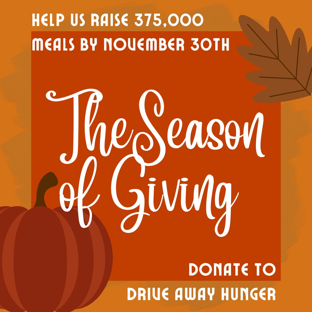 SubCollection's tweet photo. It is "The Season of Giving" and we are nearing the end of our Drive Away Hunger campaign with @Gleaners. Donate today by clicking the link https://t.co/AZmDTxZmi1. We are on our way to raising funds for 375,000 meals for those who battle hunger in Southeast, MI. https://t.co/4Xfvlpu6Oh