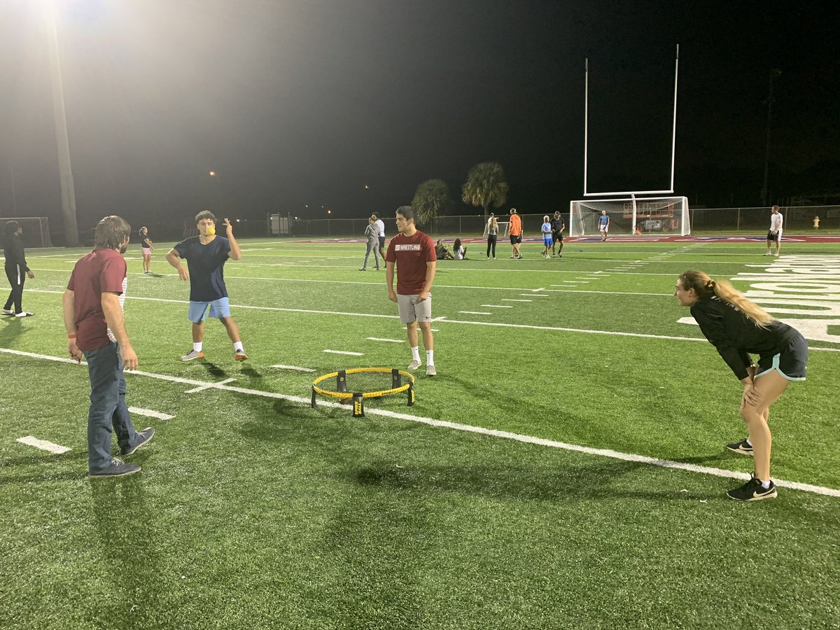 Thank you to all of the student-athletes that participated in our Spike Ball event! Great fun for an even greater cause as all funds will be donated to the Best Buddies Organization. <a href="/STU_Athletics/">STU Athletics</a> #STULimitless