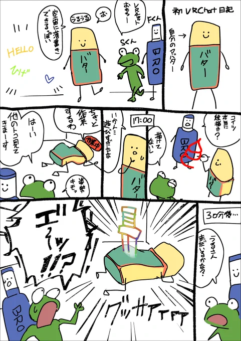 初VRChat日記 