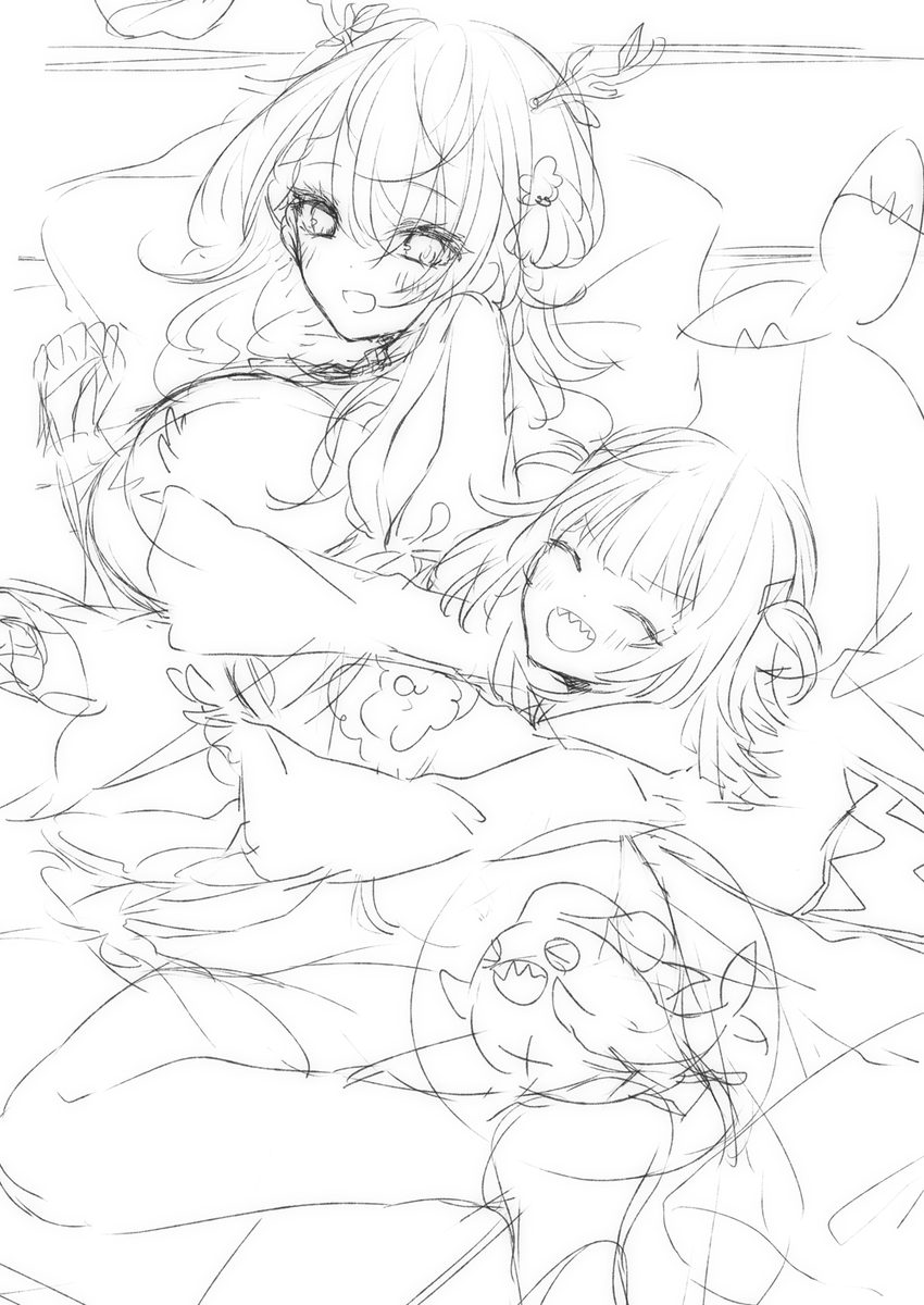 ラフがたまっていくな・・・・ 