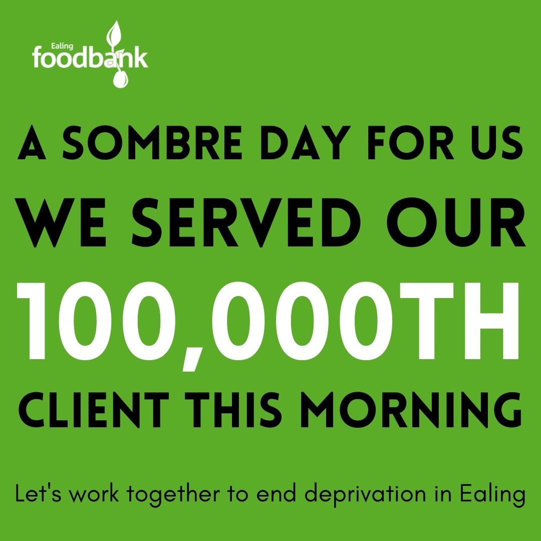 EalingFoodbank tweet picture