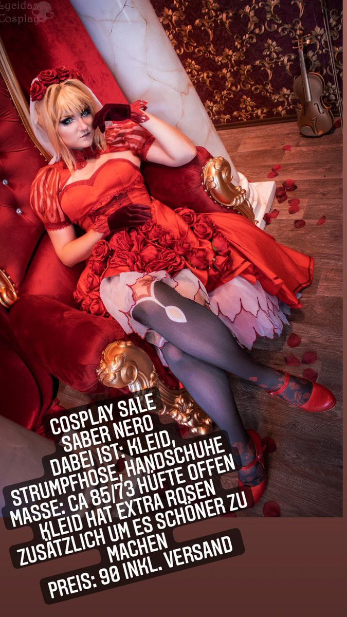 ElenaSpade's tweet photo. Mehr cosplays zu verkaufen xD
#cosplaysale #sale #cosplay https://t.co/LBAdGgQvoI