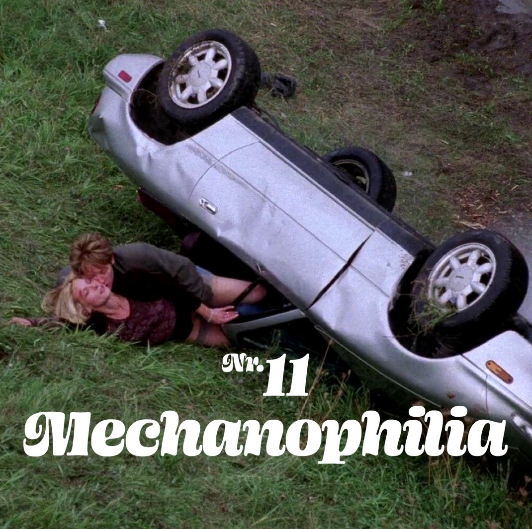 Finishing my 'Mechanophilia' film screening series next week with this little misunderstood gem in the newly restored, uncut version. 

#cronenberg #crash #mechanophilia #cinemamonamour #film