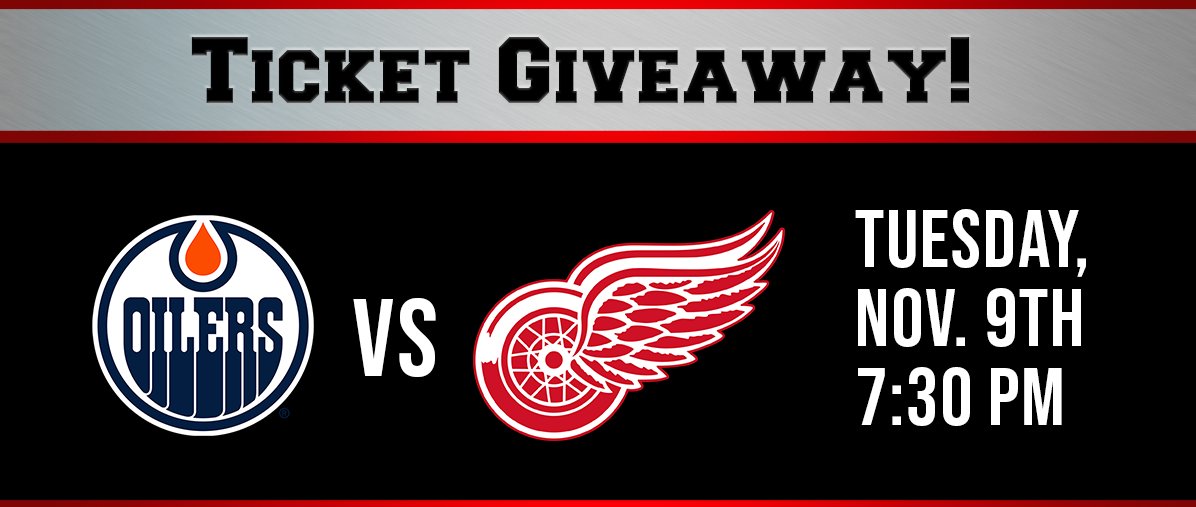 GrindLinePod's tweet photo. And the giveaways just keep rolling in! Win 2 tickets to see the Wings take on Connor McDavid and the Oilers at LCA on November 9th! Follow us and @redsox_2018
 and RT this to enter! Winner will be chosen on Saturday November 6th!
#LGRW #RedWings https://t.co/Osy8O2pOci