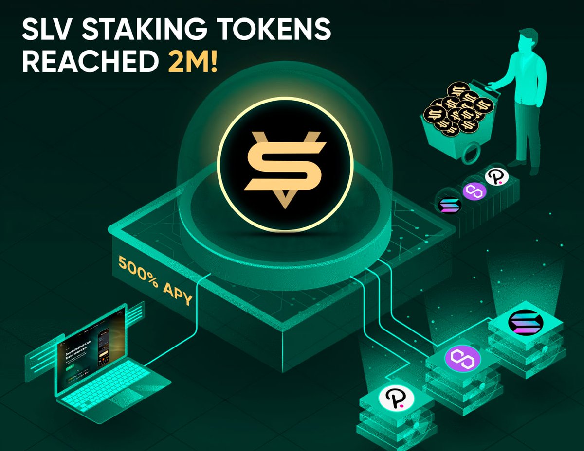 🔥 <a href="/SlaviCoin/">SlaviCoin</a> #STAKING 🚀
🎯 We have reached 2M SLV Tokens staking!
💰 Get an opportunity to earn a fixed 500% APY with #SLV #STAKING
✅  Don't lose your chance, maximize your ROI with #Slavi
👉 bit.ly/3mZYTkg