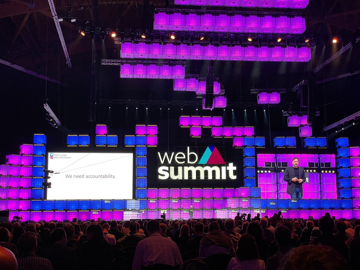 The real me is such a tiny dot on that huge stage :) also, we need accountability from politicians, doctors, news media, and social media (as my slide indicates)