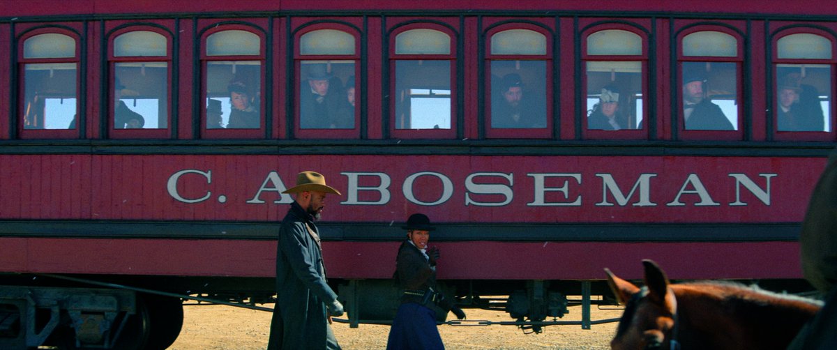 strongblacklead's tweet image. Our favorite trivia from #TheHarderTheyFall might be the fact that the train is named after our forever king, Chadwick Aaron Boseman. 🖤