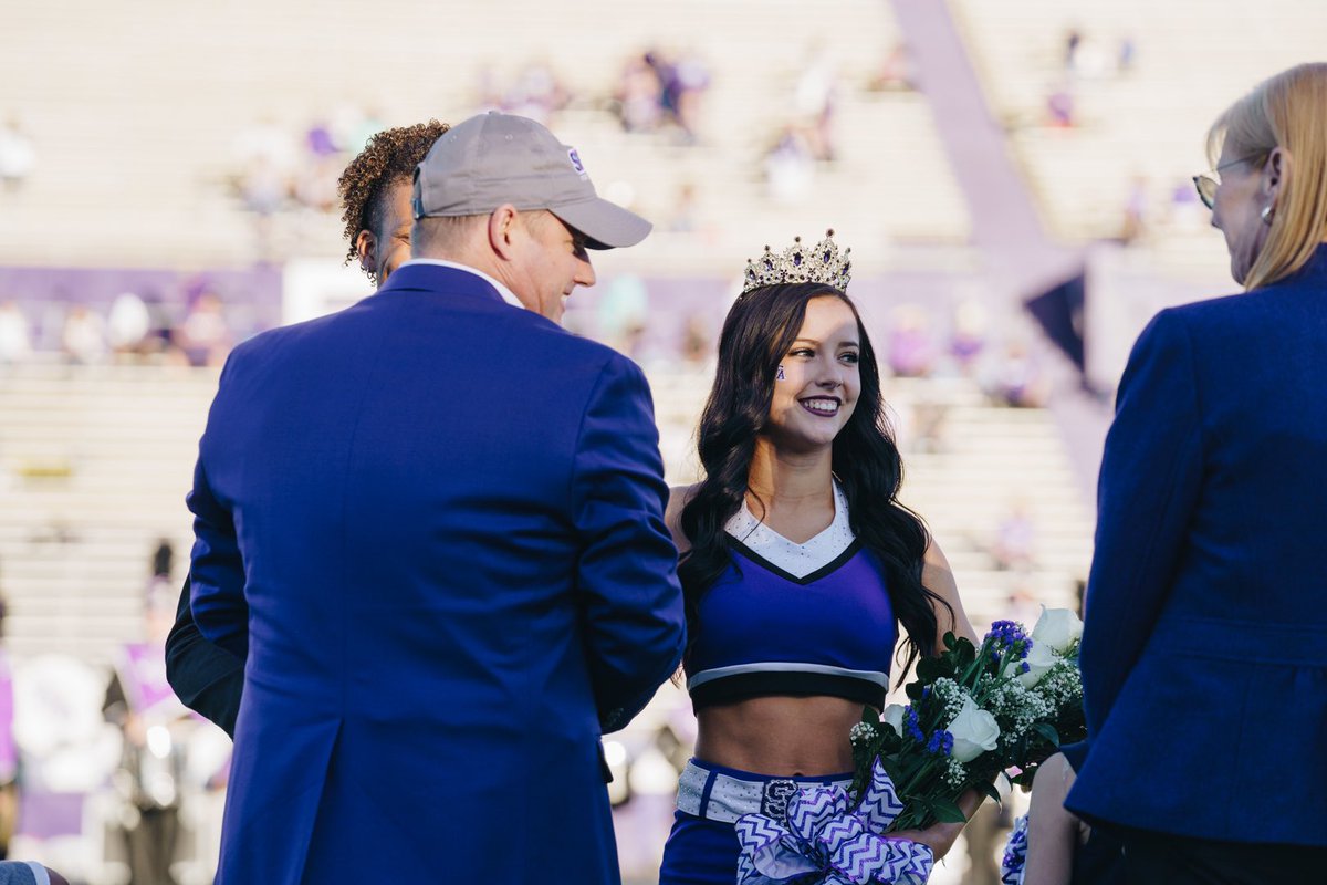 SFA_SAAC's tweet photo. ICYMI this past weekend 👑
#SFAHoco21 #SFASAAC #KingJustinQueenCourtney
#AxeEm
#RaiseTheAxe https://t.co/B7zriahWUI