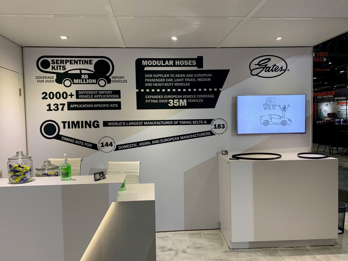 GatesNAmerica's tweet photo. After two years apart, we are back for #AAPEX21. Come visit us in booth #A3626, Level 2, and learn how to #ProtectTheRide https://t.co/FH2WR8EW9e