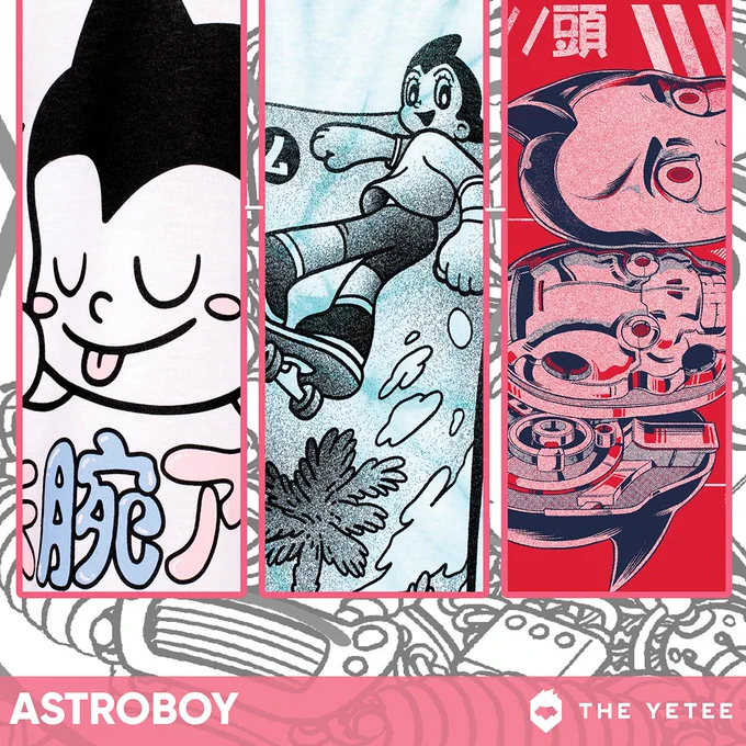 Happy birthday to the one and only Godfather of Manga, Osamu Tezuka! Today only, save 15% off of items from The Yetee x Astro Boy Collection when you use coupon code ASTROBIRTHDAYBOY at checkout! https://t.co/CmFRME8imD 