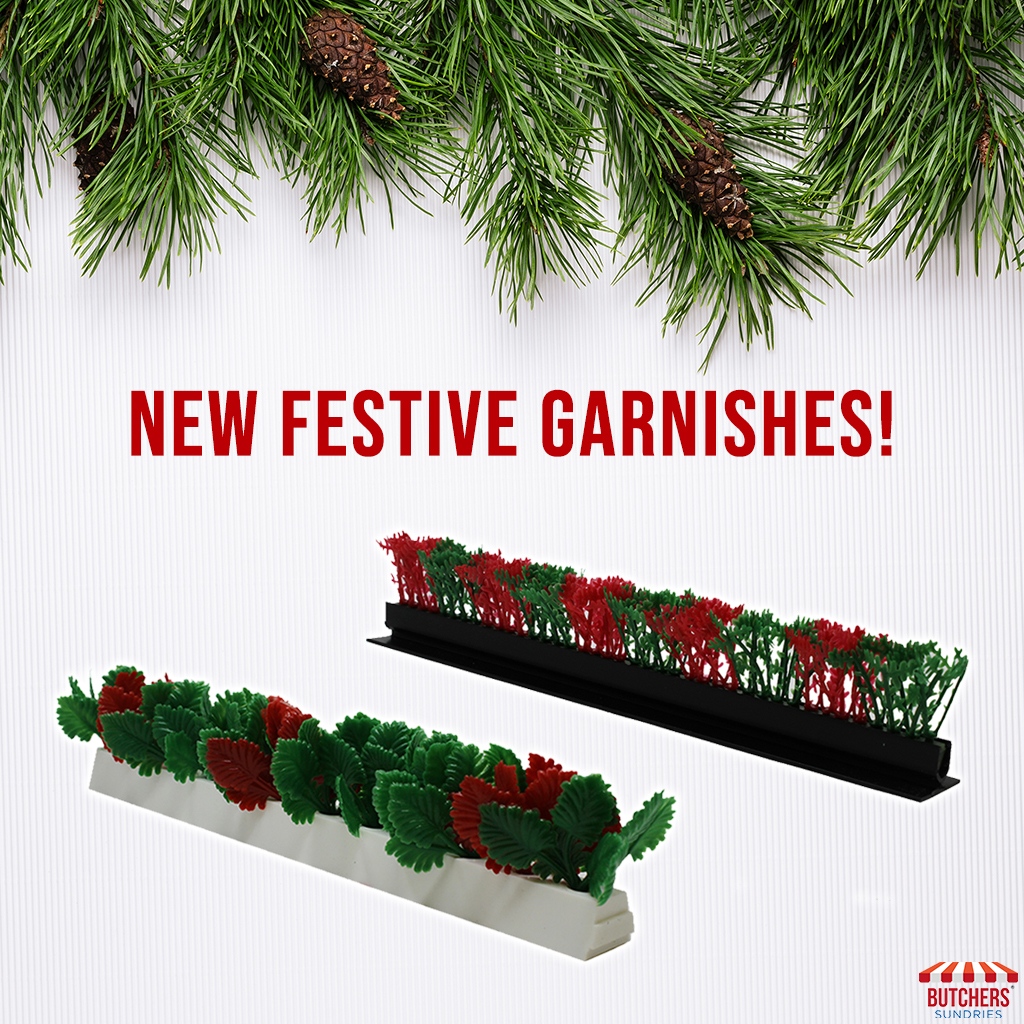 ButchersSundrie's tweet photo. Create the ultimate festive counter display with our selection of Garnishes! 🌹

Choose from an array of colours and designs that are suitable for fresh fruit and vegetable displays as well as fishmongers and butchers!

Shop all our Garnishes/Dividers at https://t.co/7JdU1IrNyF https://t.co/PFCPX6xbgT