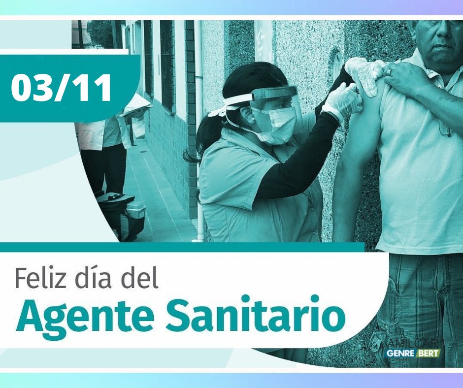 amilcargbert's tweet photo. #3DeNoviembre Día del Agente Sanitario de Entrerriano https://t.co/B1bewL4BbD