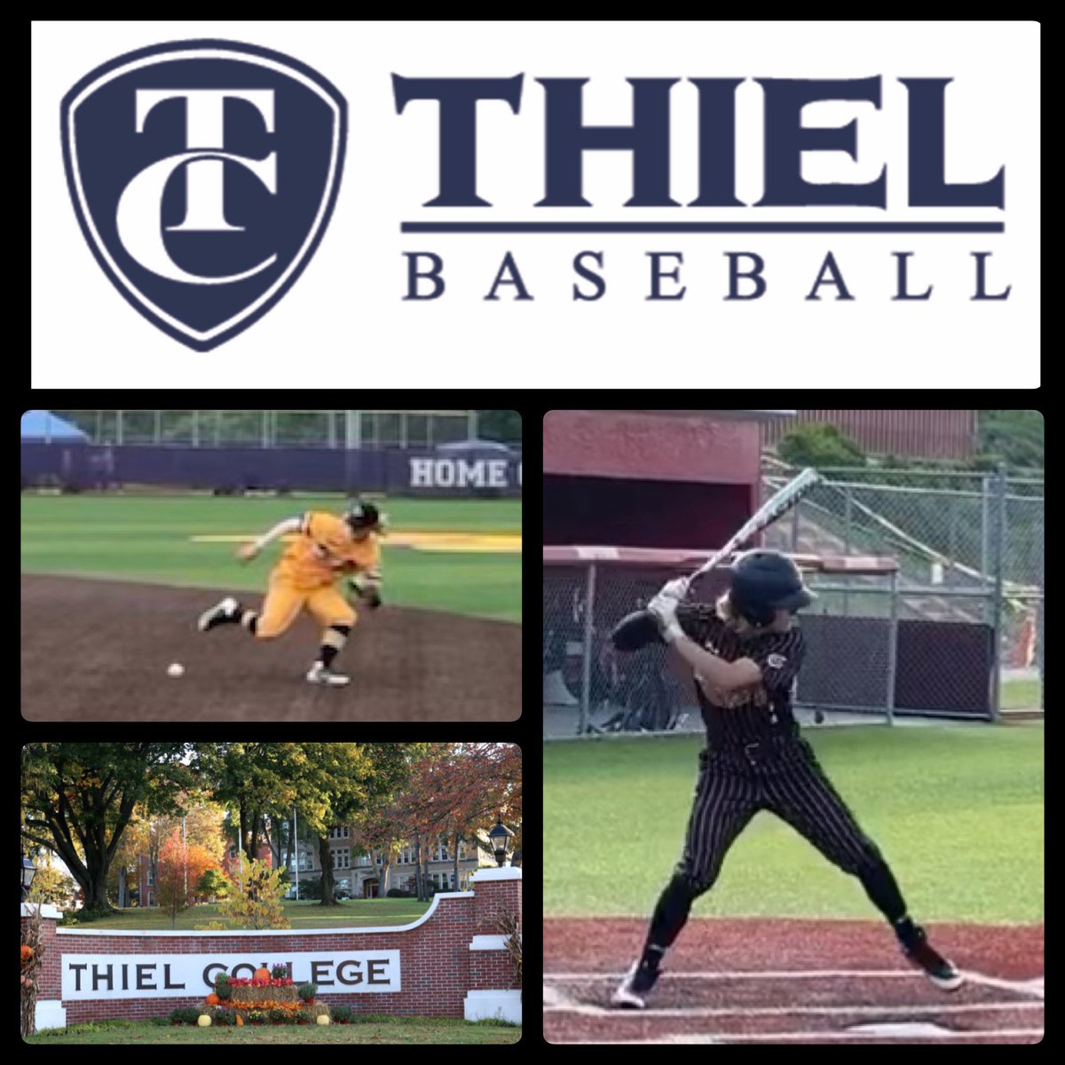 Congrats to 2022 INF <a href="/JTGerle/">JT Gerle Jr</a> on his commitment to @ThielBaseball. <a href="/thielcollege/">Thiel College</a> is located in Greenville, Pa. The Tomcats play in the very strong D3 <a href="/PAC_Athletics/">Presidents’ Athletic Conference</a>. JT has worked extremely hard to EARN this opportunity
#dawgsfamily #dawgsgetrecruited #trusttheprocess #areyounext