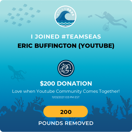 EricBuffington1's tweet photo. #TeamSeas So excited to be part of this event! https://t.co/gnSQIFOcdy