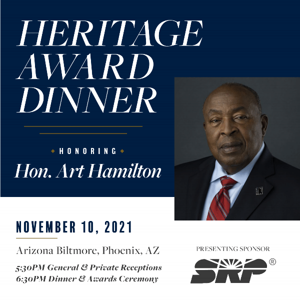 30th Annual Heritage Awards to Recognize Art Hamilton for Long-Time Public Service to Arizona - mailchi.mp/282bd070d086/3…