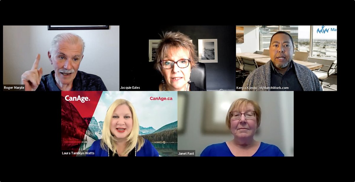 AGEWELL_NCE's tweet photo. Many older workers face stereotypes and discrimination because of their age. Our panelists discuss how to help people who experience challenges to work: by redressing misconceptions, co-developing technology solutions, and more.
Watch here ▶️ https://t.co/QF53NZHZcL
#AgeTechIW https://t.co/ygFgUxshmN