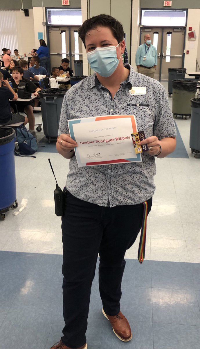 CaloosaM's tweet photo. Congratulations to Ms. Wibbels for being our Staff Member of the Month https://t.co/i3RXMdw9f5
