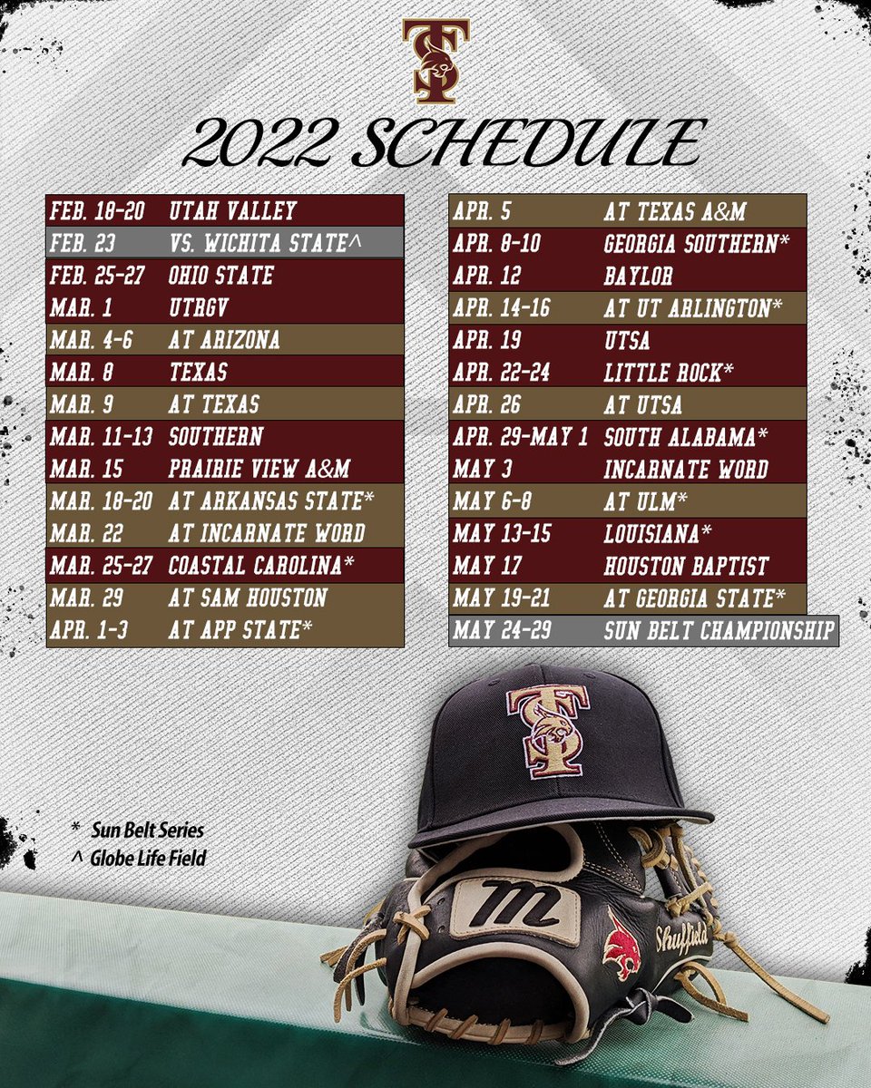 Check out the 2022 schedule!

📰: bit.ly/3GM4RP0

#EatEmUp
