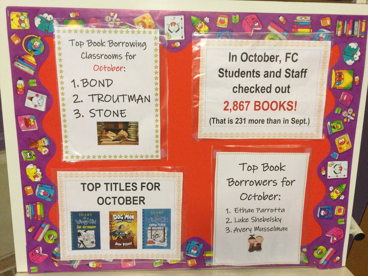 October happenings at French Creek Library! #wearereaders #whatmakesfcspecial #ojr
