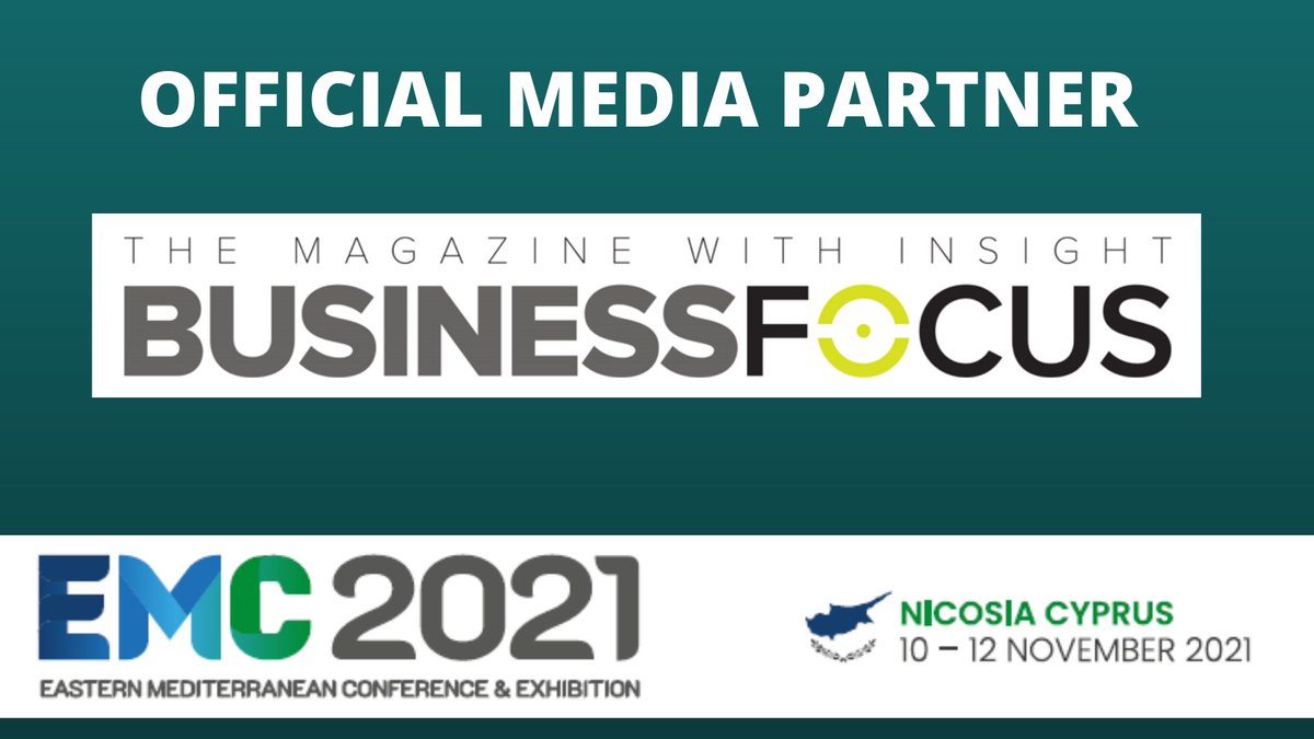 We are pleased to announce #businessfocusmagazine has joined #EMC2021 as a media partner. 

Business Focus Magazine supports the #EastMed as the new cleaner energy basin. See our industries future in November.

REGISTER HERE 👇
buff.ly/2ADscBF

#energy #mediapartner #Med