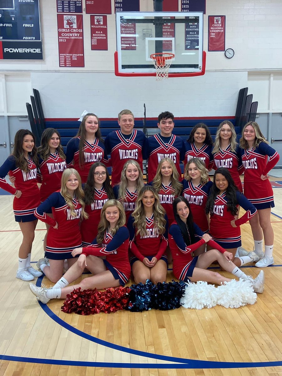 ECHS_Wildcats's tweet photo. Good luck to the ECHS Cheerleaders as they compete in regional competition on Saturday November 6th. https://t.co/qJrorp52fH