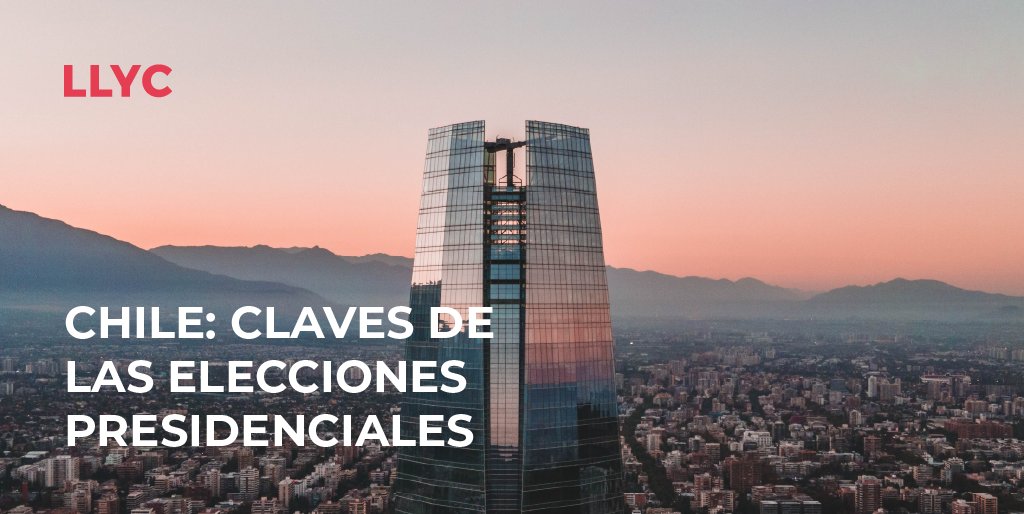 solecamus's tweet photo. A tres semanas para las #elecciones presidenciales en Chile: la única certeza es que habrá segunda vuelta y el vencedor tendrá que hacerse cargo de las mismas demandas sociales que causaron el estallido de 2019
📰 Informe de #AsuntosPúblicosLLYC #LLYCChile https://t.co/ri3WTxaqBc https://t.co/P7e1FMeafF