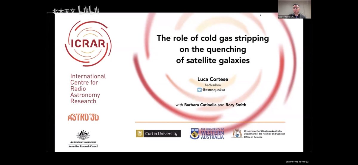astro_Qiu's tweet photo. Day 2 oral sessions are now up at https://t.co/GKQMRxN6i2 including invited talks from Luca Cortese @astroquokka and @StephTonnesen . https://t.co/2ARqMw7t0b