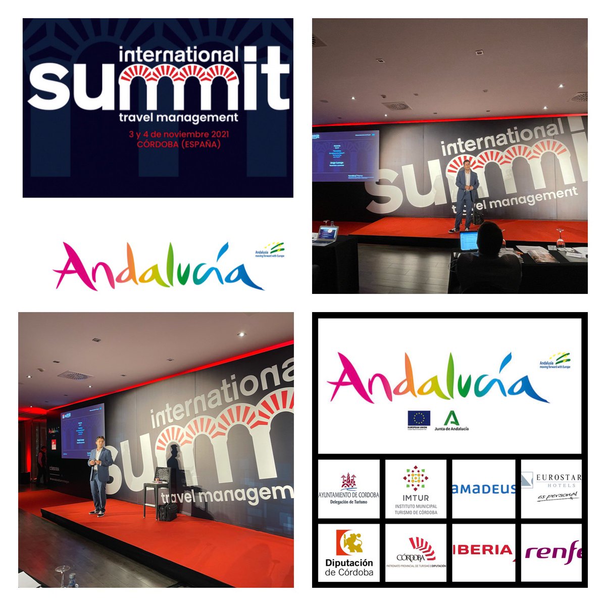 aegve_'s tweet photo. Nuestra sesión vespertina en imágenes, donde hemos comenzado hablando sobre la función del #TravelManager en Europa 🇪🇺 y finalizamos con nuestro gran maestro @jorgeluengo 🪄para poner el broche final del día. 
#InternationalSummitAegve  @AndaluciaJunta @andalucianet @TurismoAND https://t.co/5T7TDYwXo8