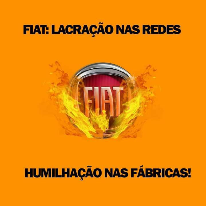 conservador81's tweet photo. @FiatBR 
Lamento, mais esta marca não comprarei mais, continuo com meu VW GOL 1.0 https://t.co/H6OVYKDwLK
