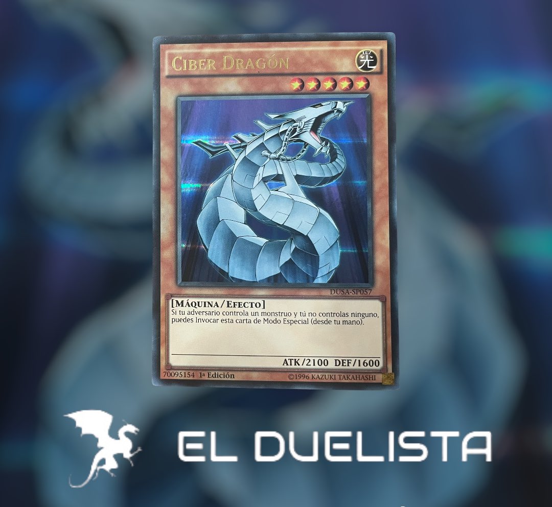 ElDuelistaStore's tweet photo. 🤖Ciber Dragón 
➡️Tu tienda de cartas yugioh https://t.co/KDlNJB7gP3
ℹ️Más información por MD.

Síguenos
Twitter: @ElduelistaShop
Facebook: @ElduelistaShop
Instagram: @Elduelista

#yugioh #yugiohespañol #yugiohtcg #exodia #yugiohespaña #magooscuro #dragonblanco #blueeyes https://t.co/RVjEm20lQa