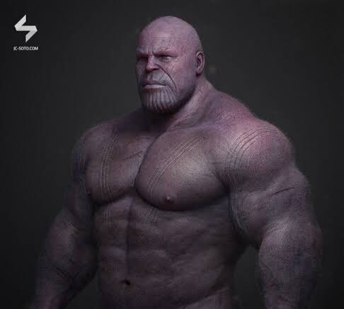 thiagochareti's tweet photo. já pensou vc nasce com a cara do thanos mas seu irmão é harry styles e sua família os eternos???

entende pq ele queria metade do universo morto? https://t.co/SV3Rr81iHw