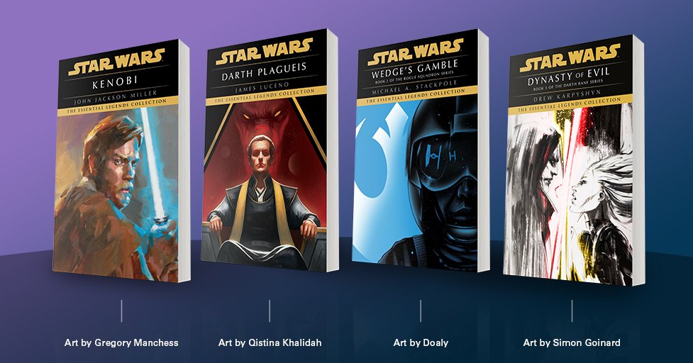 VanesaKenobi's tweet image. Aquí los títulos que formarán parte de la colección #EssentialLegends, estará disponible a partir del 05 abril de 2022, ya está lista la preventa 🤩🥰 #StarWars