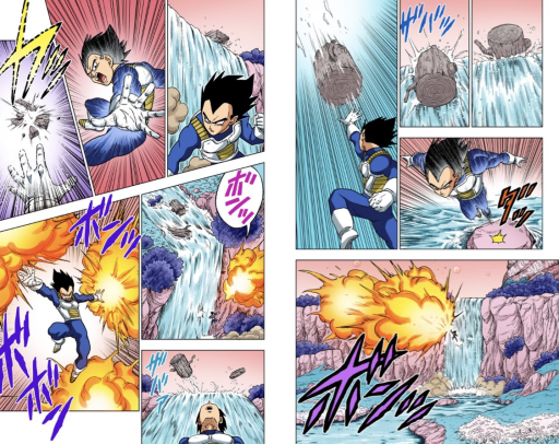 vegetto1508's tweet photo. entrenamiento de goku y vegeta :0 estan increibles los coloreos esta vez me gusto mucho
#dbs77 #DragonBallSuper https://t.co/rQMrpgoY87